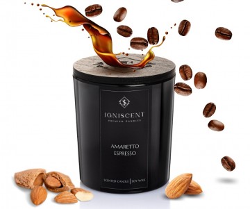 Amaretto espresso geurkaars   breng een warme en uitnodigende sfeer in huis vadd