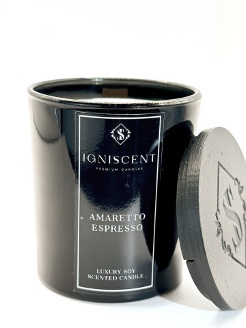 Amaretto espresso geurkaars   breng een warme en uitnodigende sfeer in huis vazd